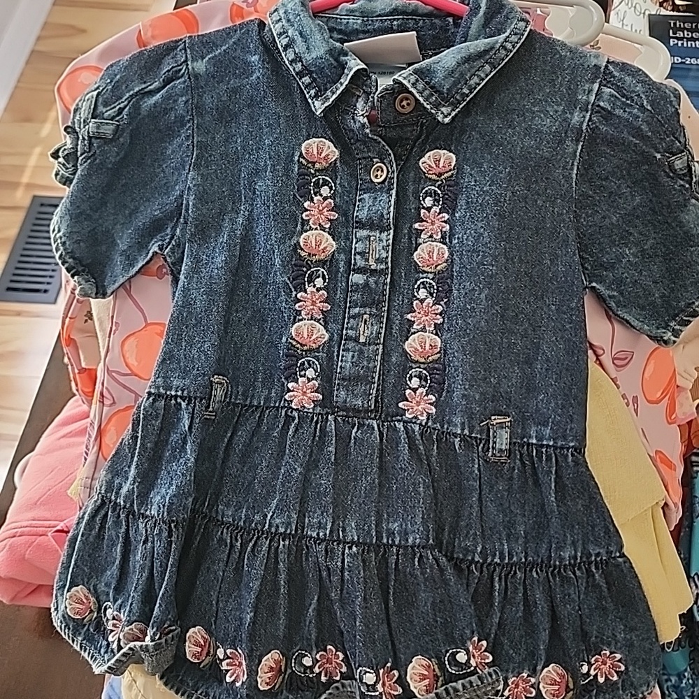2t Little Lass Jean Dress